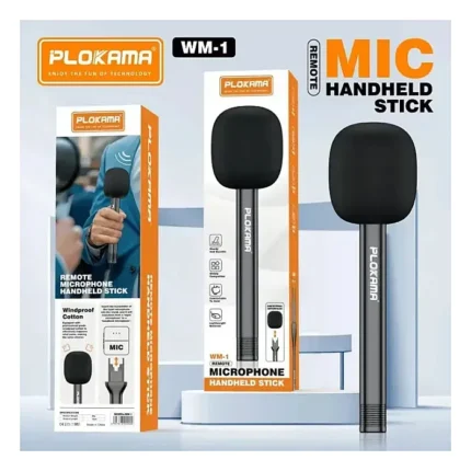 Plokama WM-1 Handheld Wireless Microphone Stick