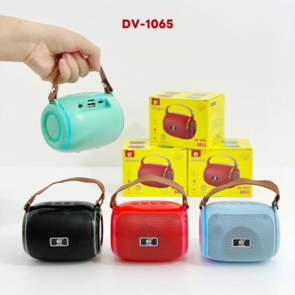 DV-1065 Portable Wireless Bluetooth Speaker with RGB Light- Premium